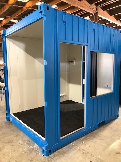 Modified Shipping Container for Thrifty Car Rentals